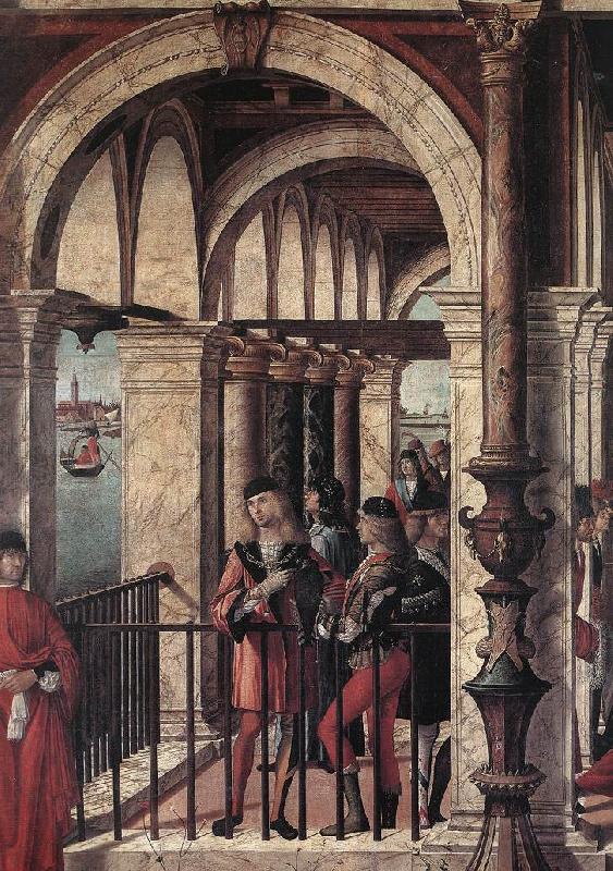  Arrival of the English Ambassadors (detail) g